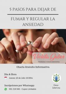 5 Pasos para dejar de Fumar y Regular la Ansiedad
